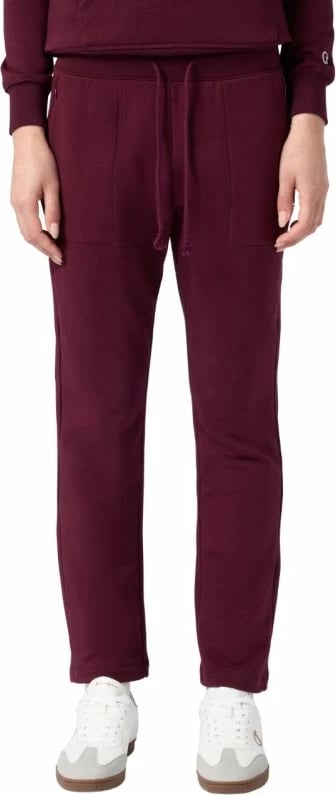 Pantallona slim Champion femra, burgundy