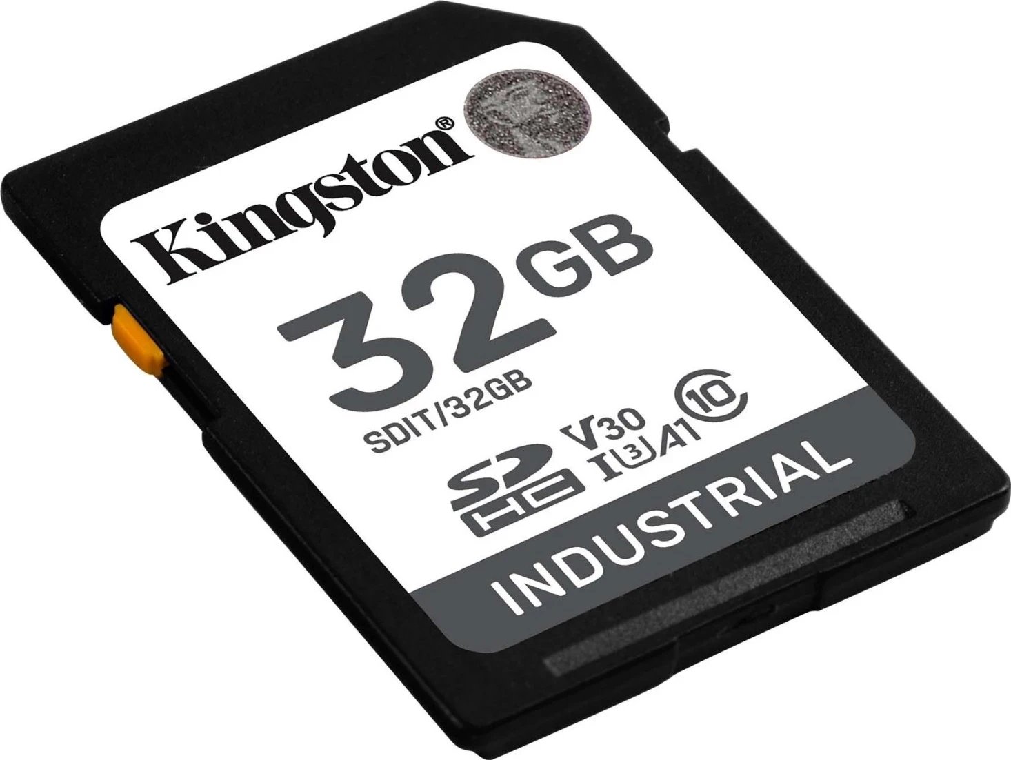 Kartë kujtese Kingston Industrial SDHC, 32GB, Class 10, A1