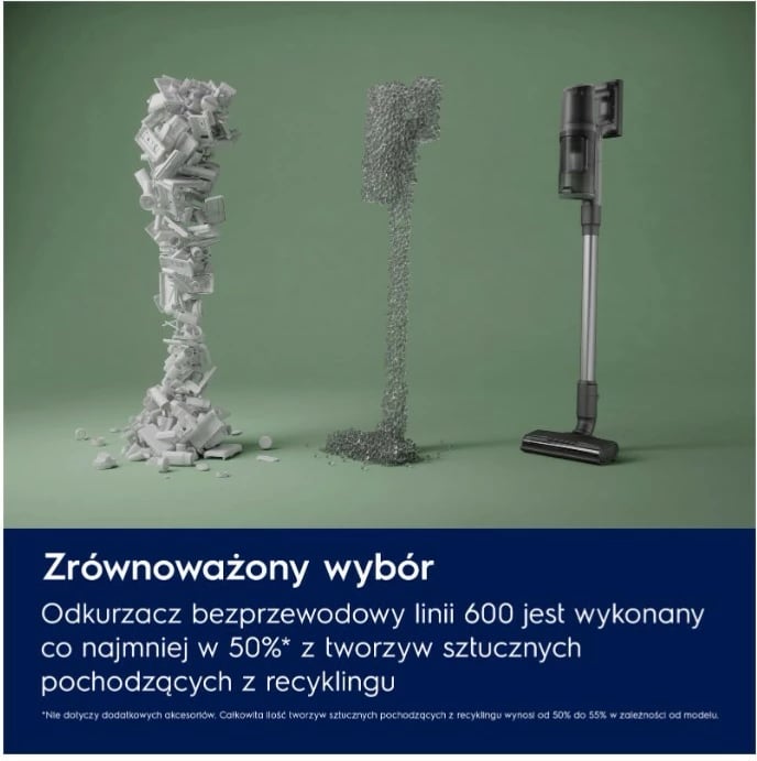 Fshesë me korrent vertikale Electrolux EP61HB21UV, pa kabllo, 0.6L, Bardhë Fshesë me korrent vertikale Electrolux EP61HB21UV, pa kabllo, 0.6L, Bardhë