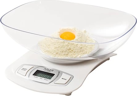 Peshore kuzhine me tas, Adler AD 3137, 5 kg/1 g, tas 1.5 L, e bardhë
