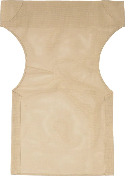 Pëlhurë e perforuar për karrige zyre, 45/57x1x78.5cm, bezhë