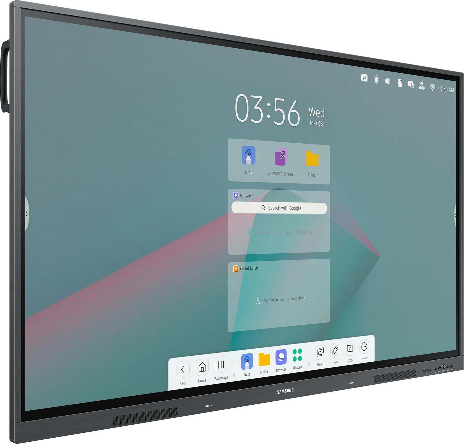 Ekran interaktiv Samsung WA75C 75 inç, 4K UHD, Touchscreen, Android, i zi