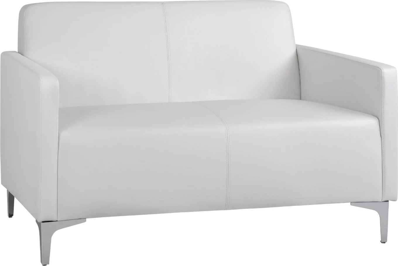 Divan dy vendesh, Nellie FH3159.22, ngjyrë e bardhë, 113x71x71 cm