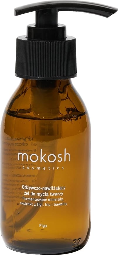Xhel pastrues për fytyrë Mokosh Figa për femra, 90ml