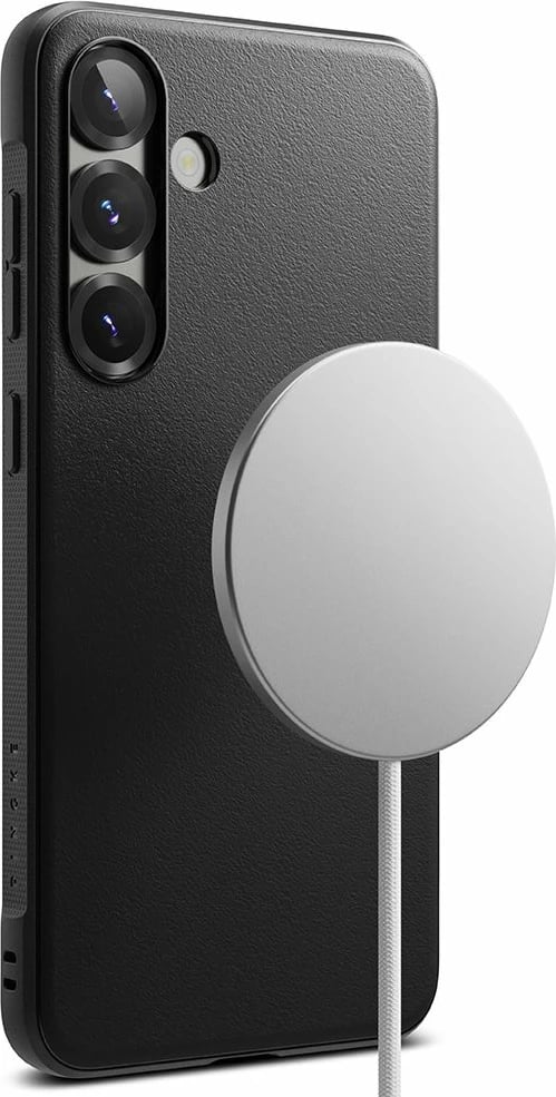 Mbështjellës Ringke Onyx MagSafe për Samsung Galaxy S25, i zi