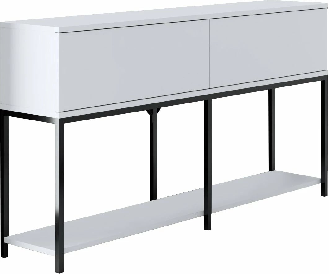 Konsol Skye Decor, ngjyrë e zezë dhe e bardhë, Lord