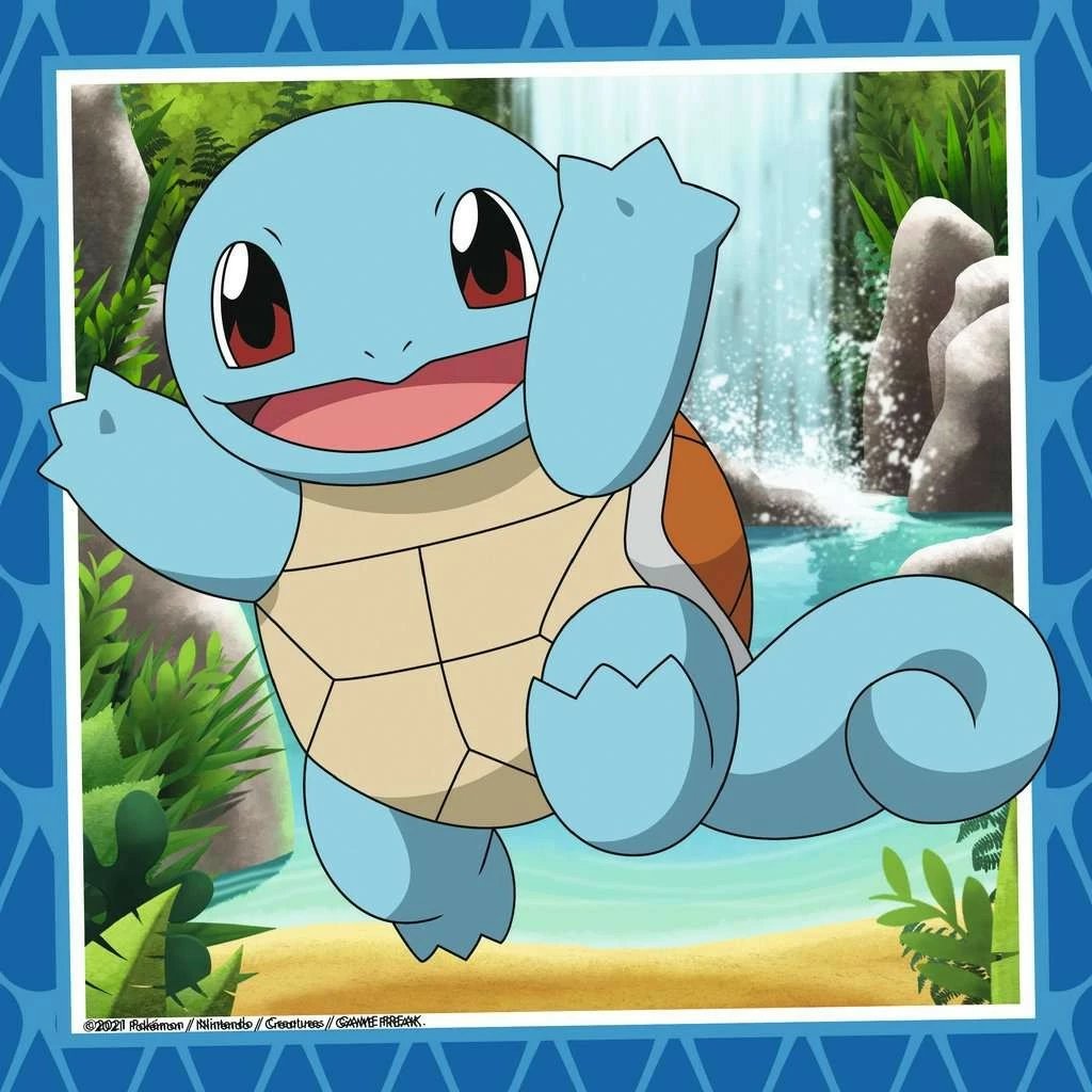 Puzzle për fëmijë Ravensburger Pokémon 3x49 pjesë, karton