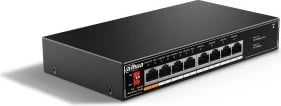 Switch DAHUA SF1008LP, 8 porta, PoE, Fast Ethernet, i zi