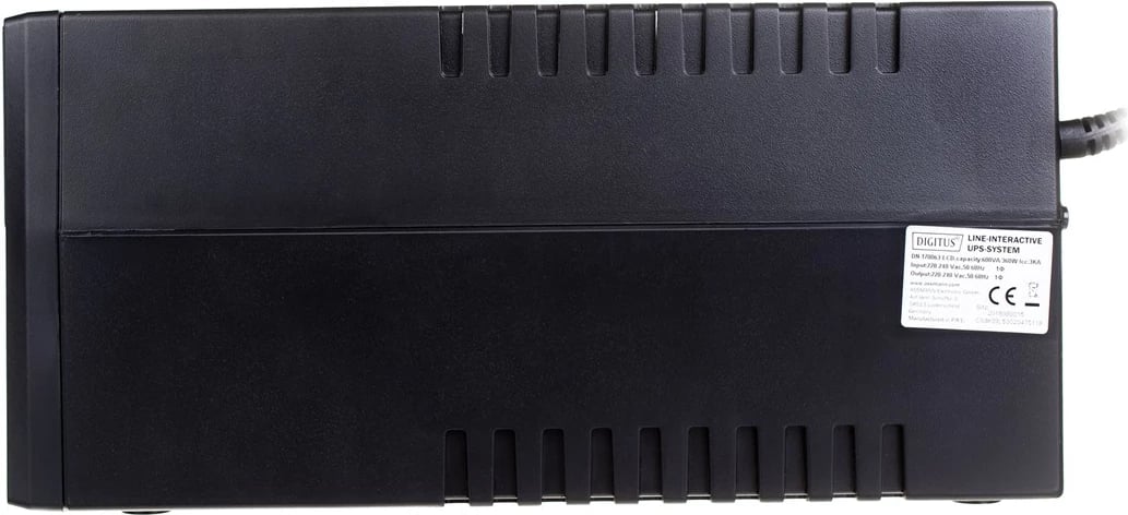 UPS DIGITUS DN-170063-LCD, 0.6 kVA, 360 W, LCD, i zi