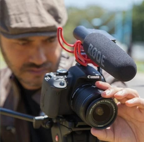 Mikrofon për kamera RODE VideoMic Rycote, i zi