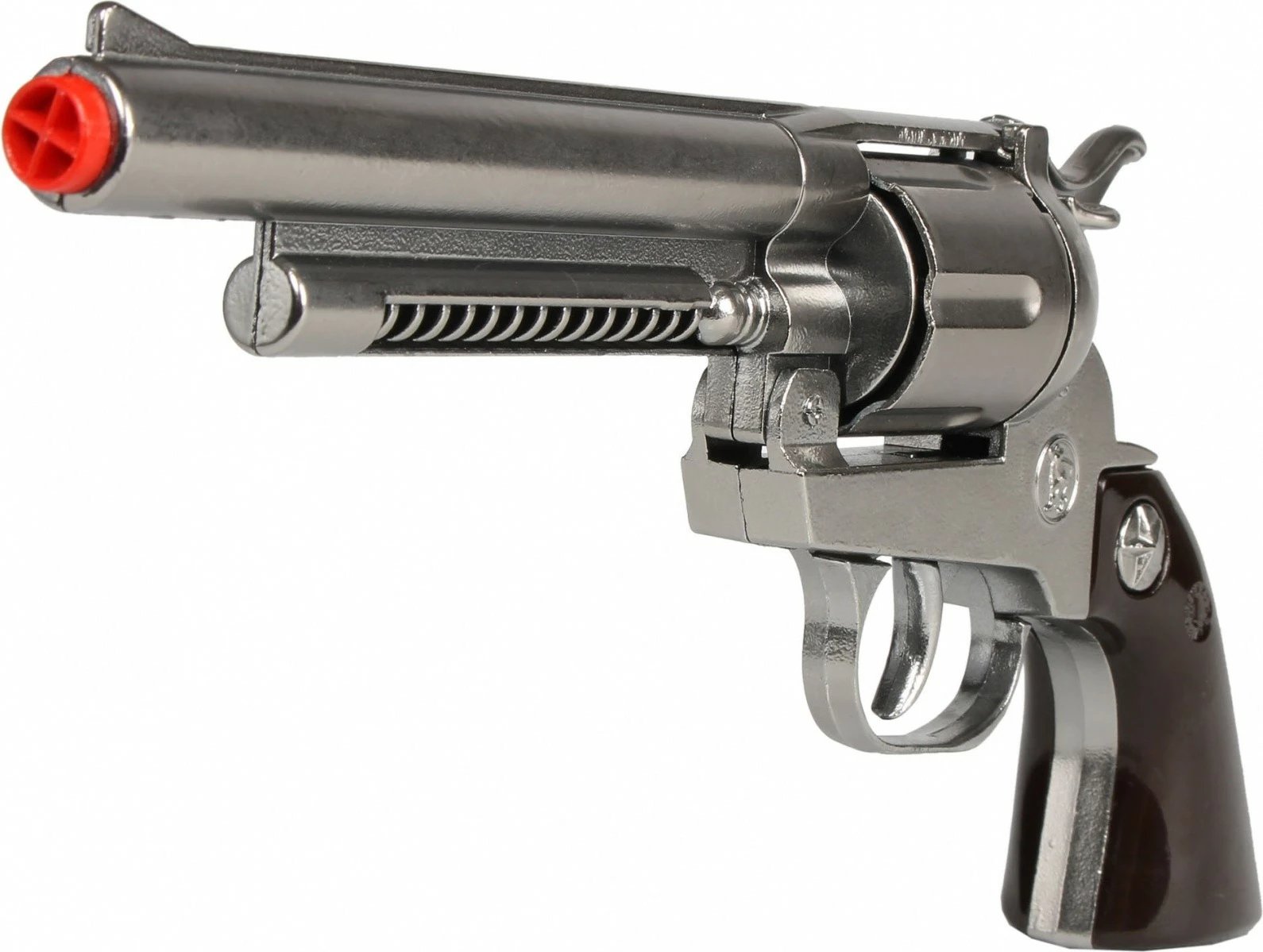 Revolver metalik lodër Pulio Gonher 121/0, 24.5x11cm, argjendtë Revolver metalik lodër Pulio Gonher 121/0, 24.5x11cm, argjendtë