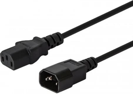 Kabllo zgjatuese energjie Savio CL-99, 1.2m, 10 copë, e zezë