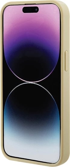 Mbështjellës Guess GUHMP15SPSAHMCB për iPhone 15 6.1", Saffiano MagSafe, ari Mbështjellës Guess GUHMP15SPSAHMCB për iPhone 15 6.1", Saffiano MagSafe, ari