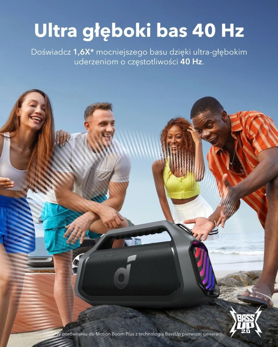Altoparlant Anker Soundcore Boom 2 Plus, Bluetooth, 140W, i zi