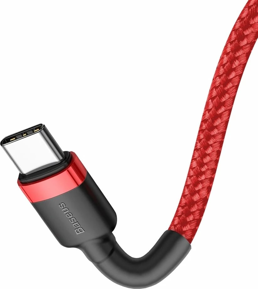 Kabllo USB-C në USB-C Baseus CATKLF-H09, 2m, 60W, e kuqe