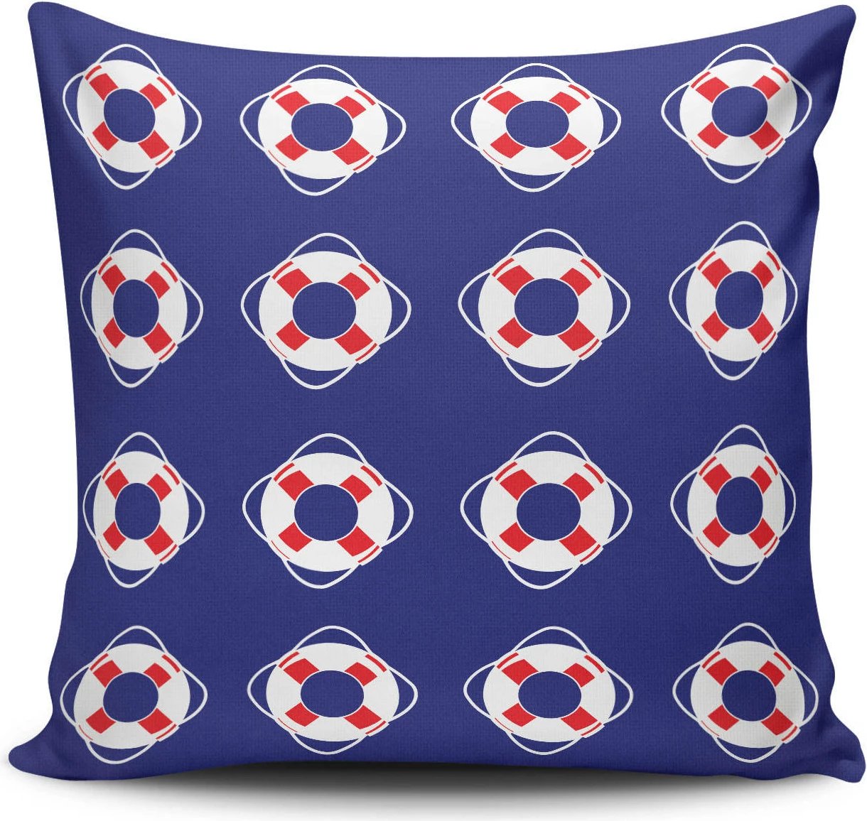 Jastëk dekorativ, këllëf Aberto Design, NKLF-152, shumëngjyrësh, 43x43cm