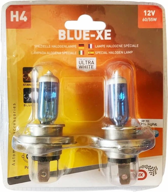 Lampa Gar H4 12v 60-55w 2/1 Superwhite 4500k Blister