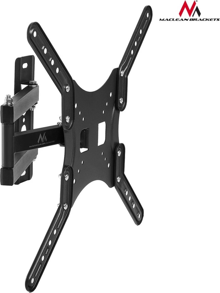 Mbajtës muri për TV/monitor Maclean MC-759 13-60\", deri 30 kg, VESA 400x400, i zi