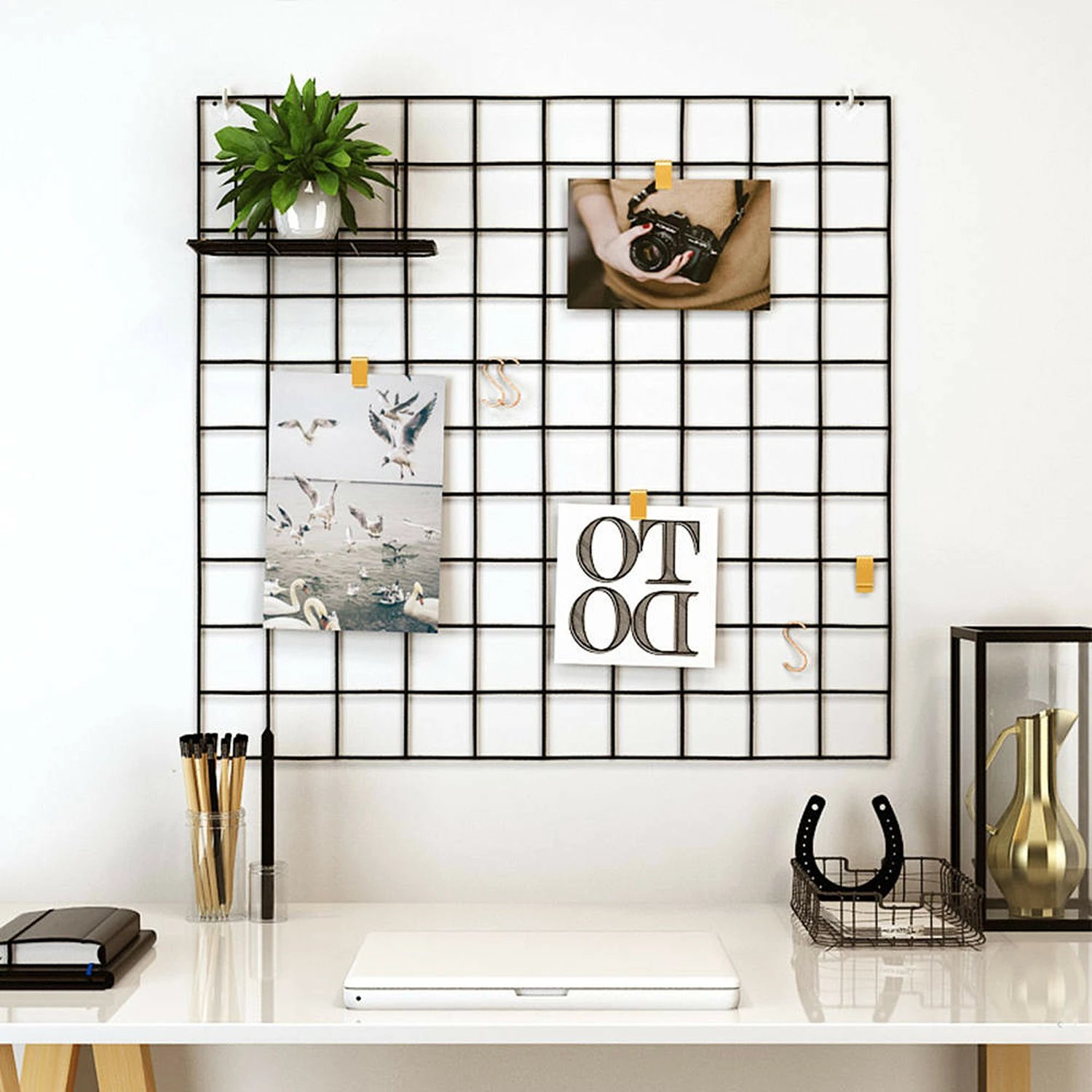 Aksesor dekorativ metalik për mur, Wallity, WR004, i zi, 60x60x3cm Aksesor dekorativ metalik për mur, Wallity, WR004, i zi, 60x60x3cm