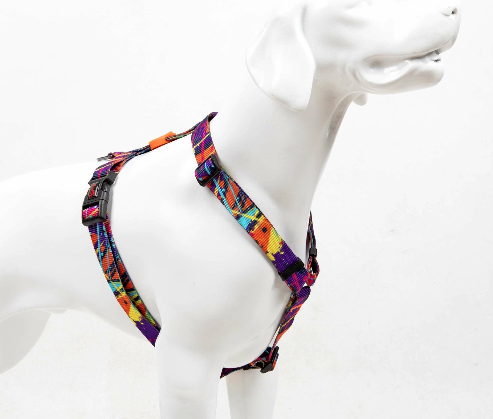 Rrip qeni Paws & Whiskers, Splash, shumëngjyrësh, madhësia L