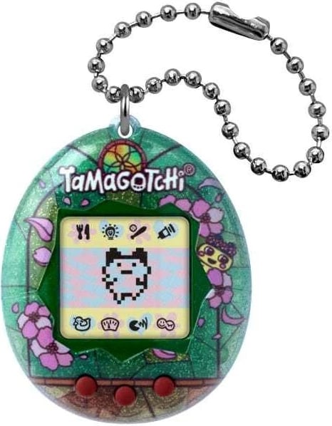 Tamagotchi Bandai Stained Glass Spring, lodër elektronike, koleksion, gjenerata 1