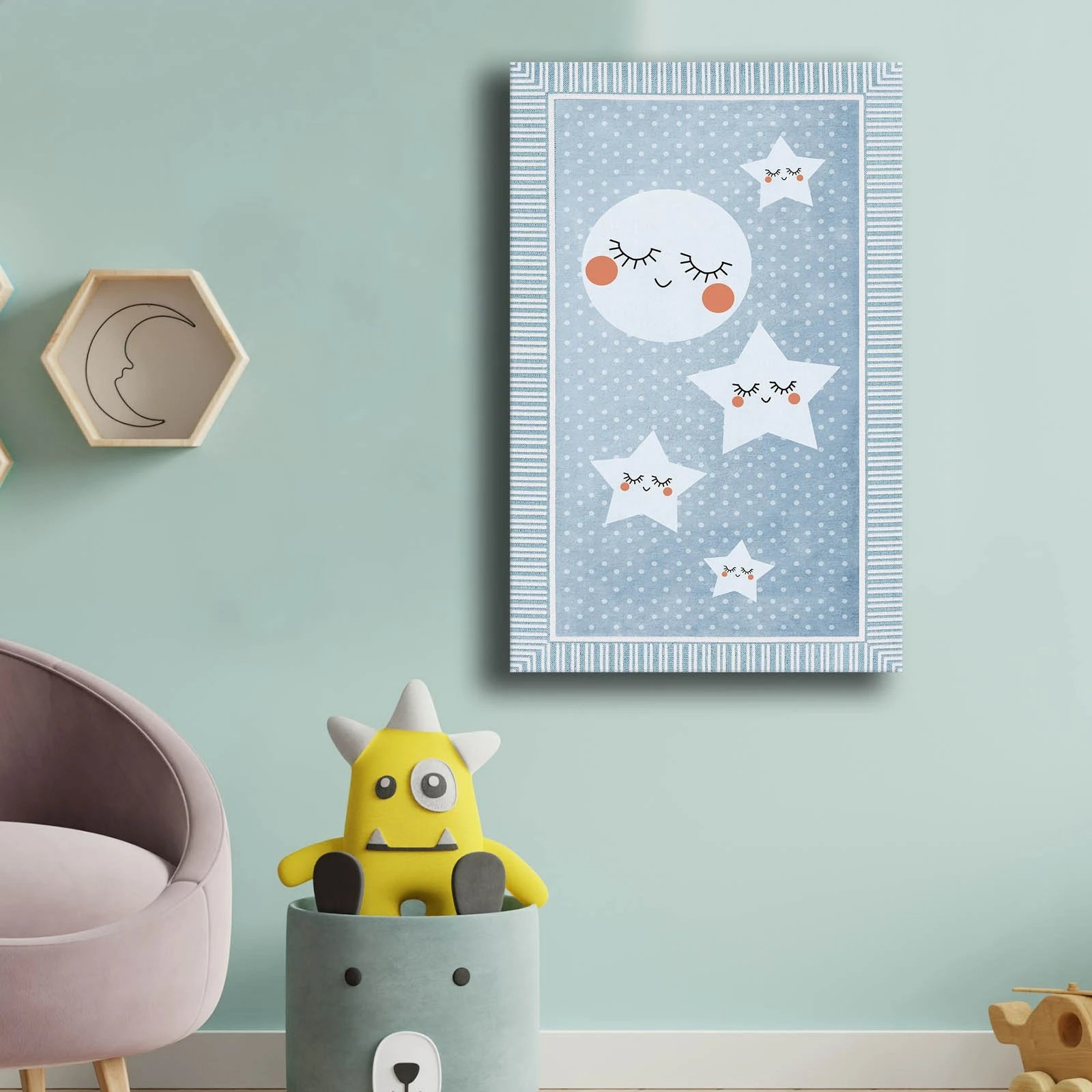 Pikturë dekorative në kanavacë, Wallity, 4570COC-018, 45x70cm