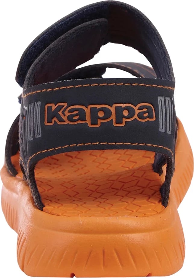 Sandale për fëmijë Kappa, navy-orange