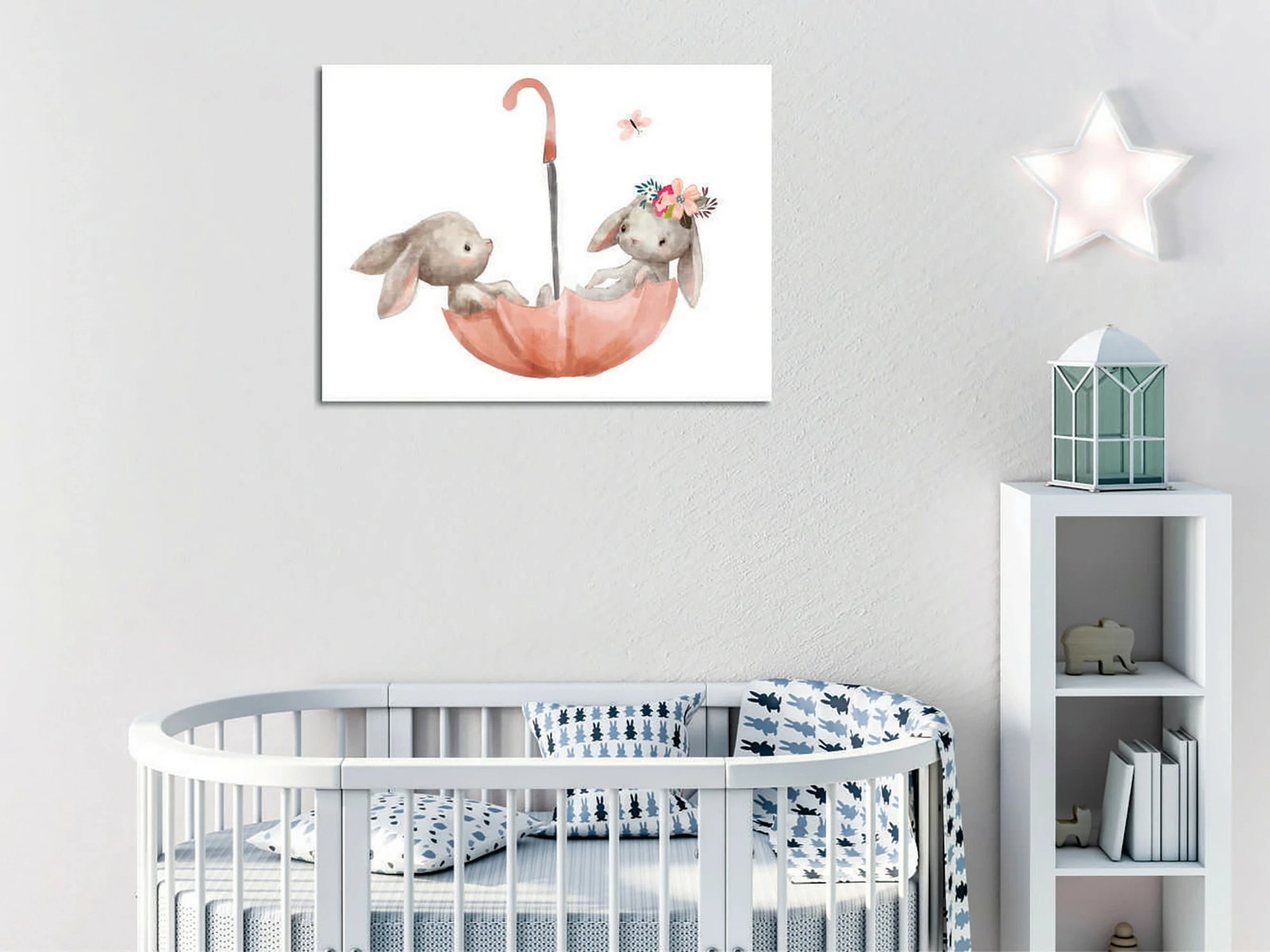 Pikturë dekorative në kanavacë Wallity, DC439, shumëngjyrëshe, 30x40cm