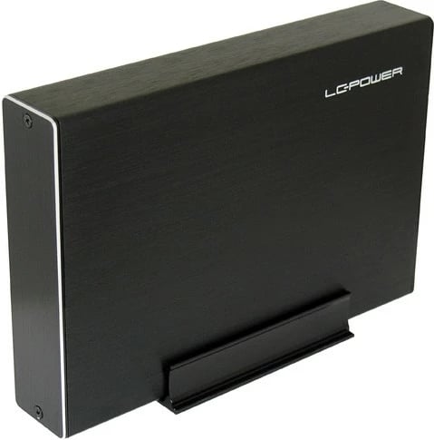 Kasë e jashtme LC-Power LC-35U3-Becrux-C1, 3.5", USB Type-C, e zezë