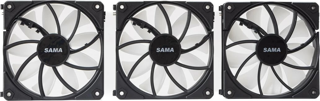 Ventilator Ftohës Për Kompjuter SAMA UF1203W/B