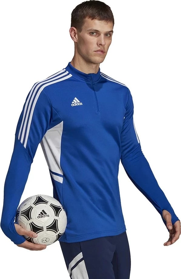 Duks adidas Condivo 22 për meshkuj, 1/2 zinxhir, blu-bardhë