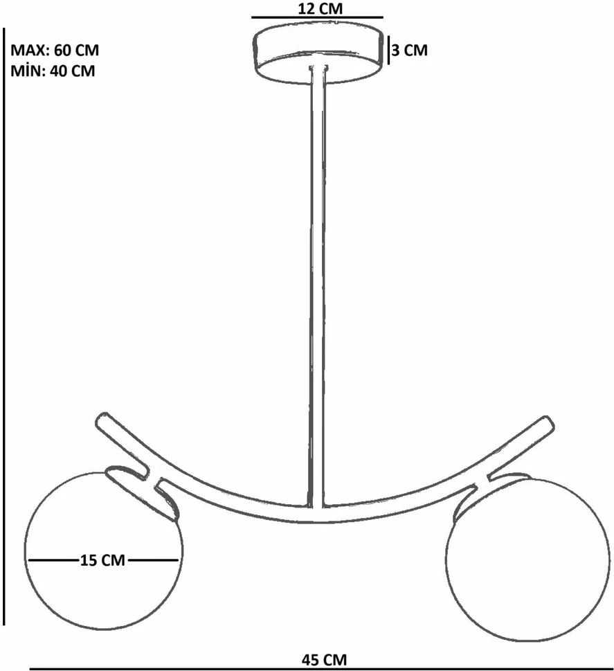 Llambë tavani Opviq, 9010-7, metal dhe xham, gri e zezë Llambë tavani Opviq, 9010-7, metal dhe xham, gri e zezë