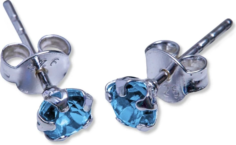 Vathë argjendi Elika, ngjyrë kaltër, ELKMD50529