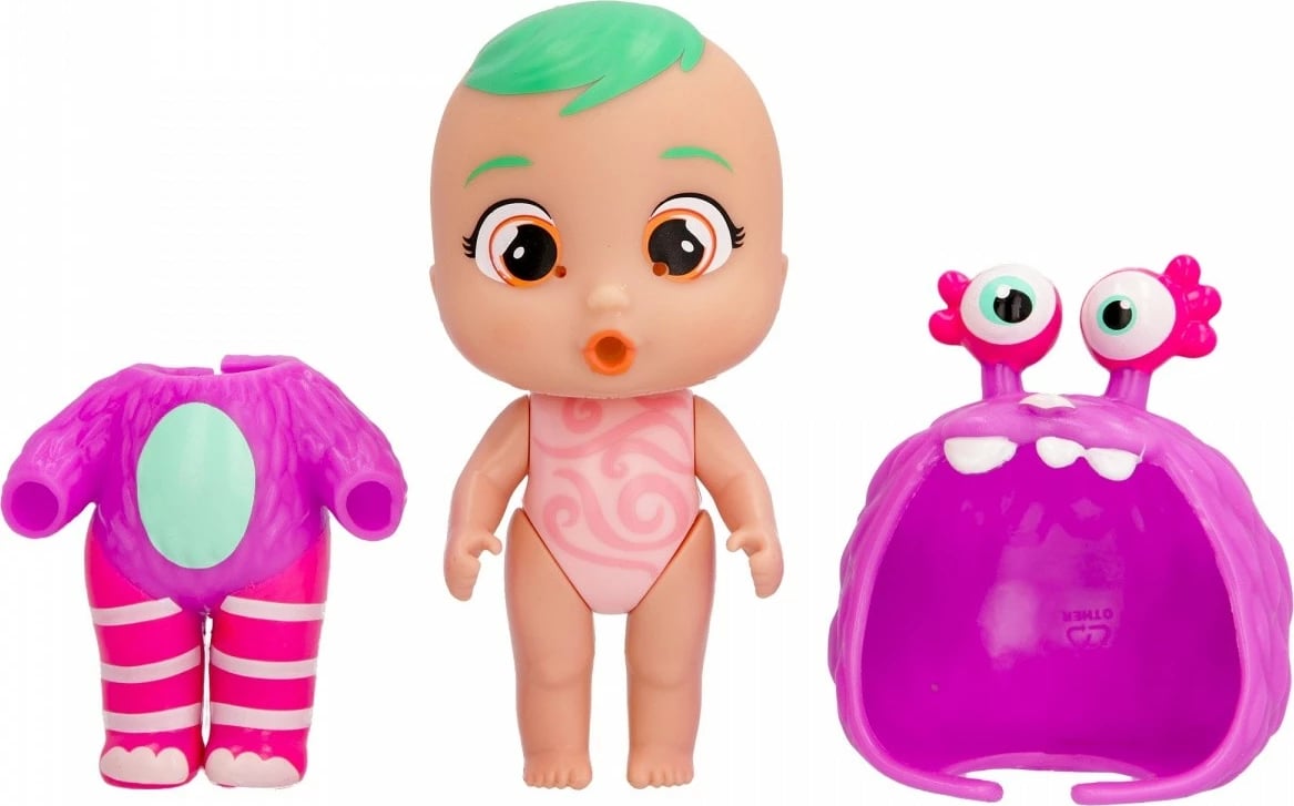 Kukull Cry Babies Stars Jumpy Monsters Bubu, Tm Toys, plastikë, për vajza, pa bateri, vjollcë Kukull Cry Babies Stars Jumpy Monsters Bubu, Tm Toys, plastikë, për vajza, pa bateri, vjollcë