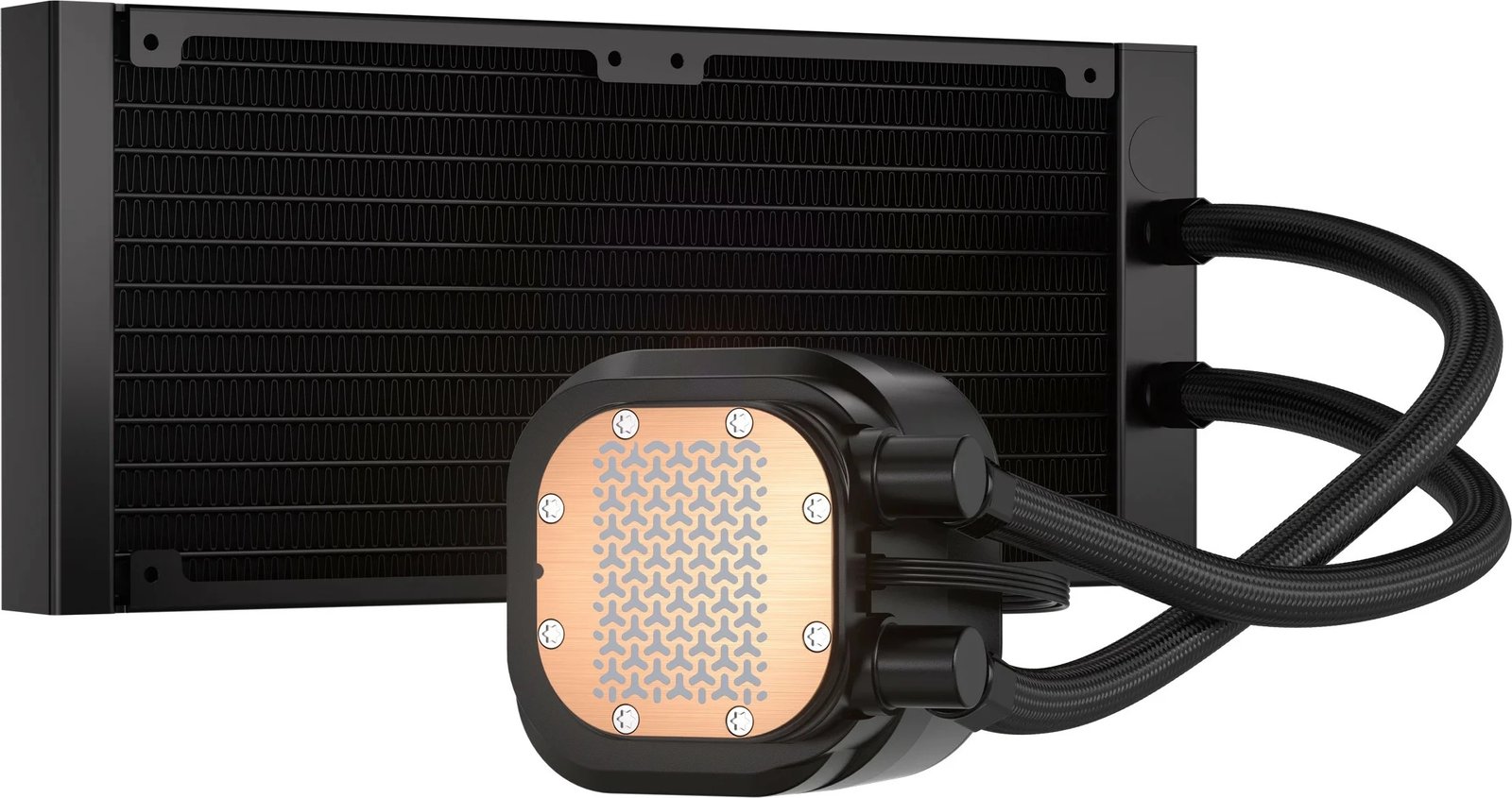 Ftohës procesori Corsair Nautilus 240 RS ARGB, all-in-one liquid, 2x ventilatorë, 2100 RPM, i zi