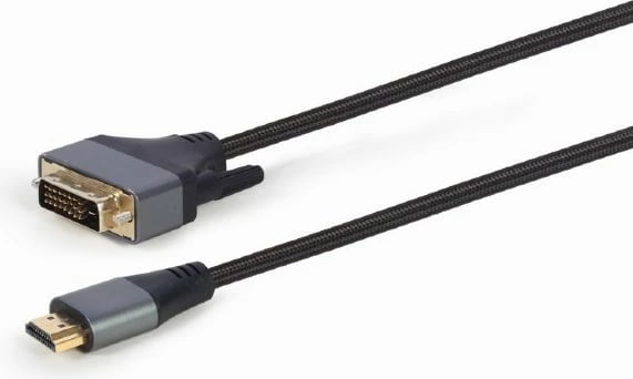 Kabllo HDMI në DVI Gembird CC-HDMI-DVI-4K-6, 1.8m, e zezë