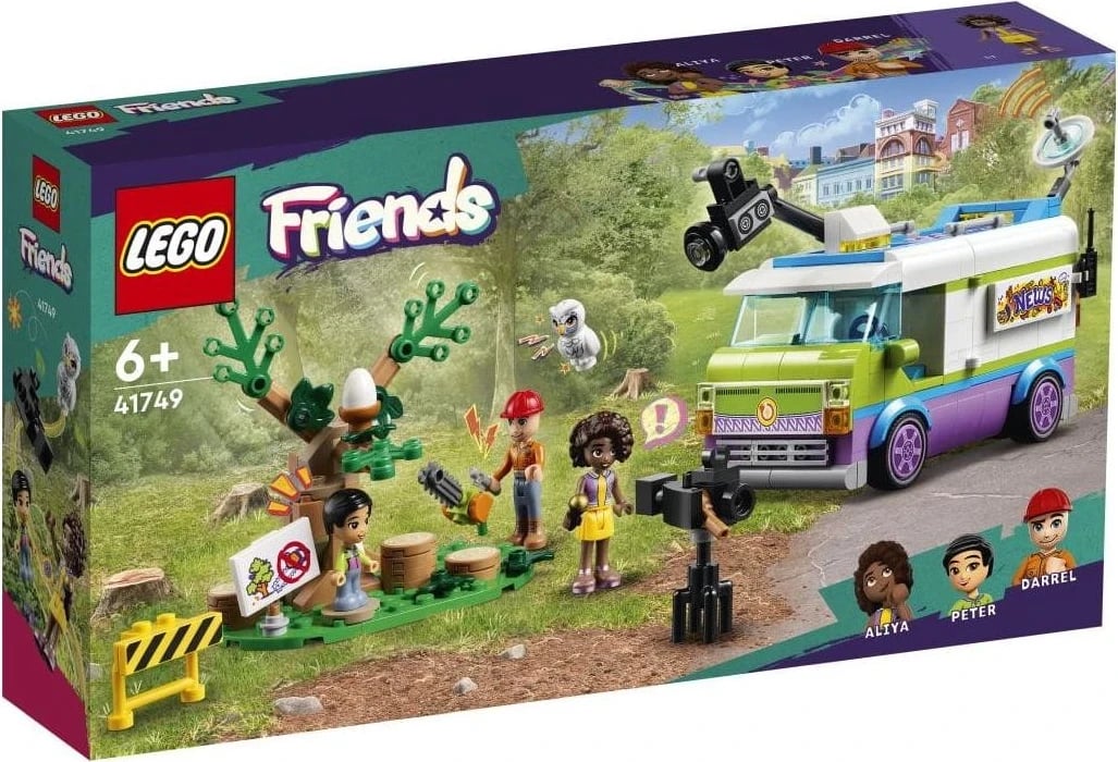 Set lodër Lego, Furgon reporteri 41749 