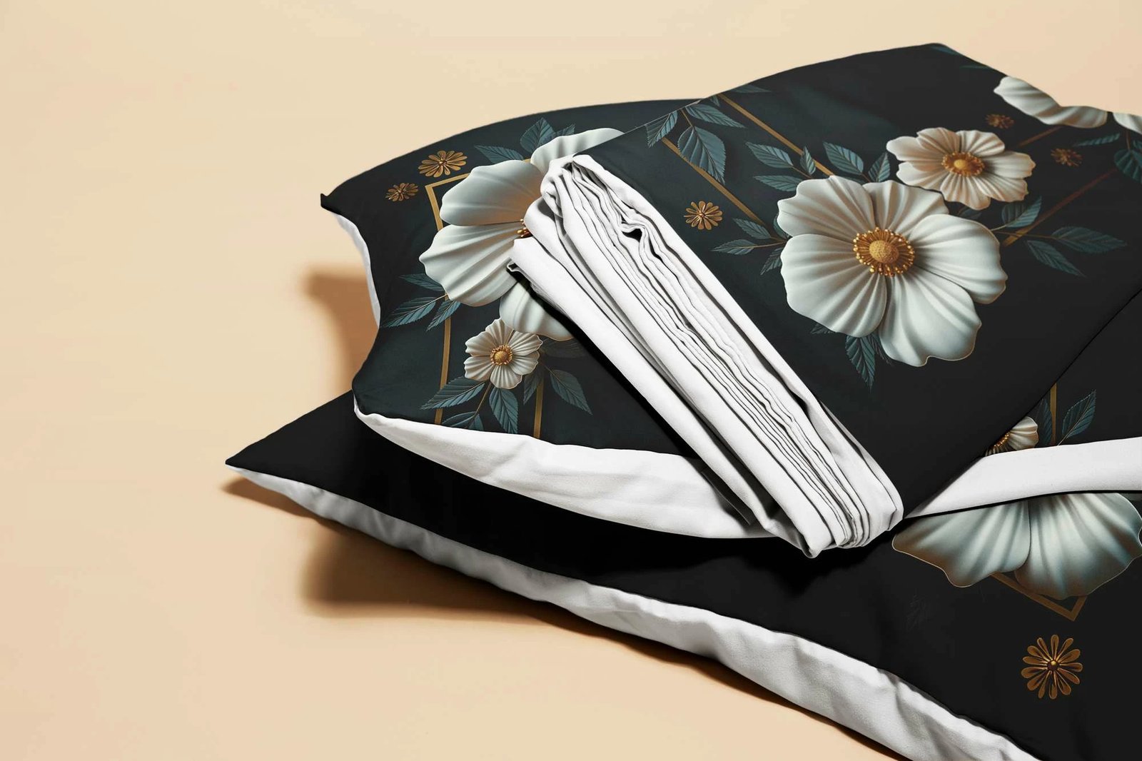 Set mbulesë jorgani për një person, L'essentiel, shumëngjyrëshe, FLW_DVT25-22