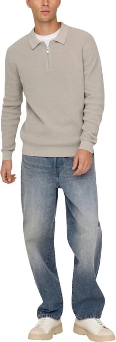 Pantallona Only & Sons për meshkuj, ngjyrë kaltër e çelët