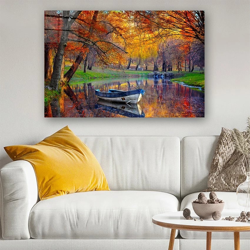 Pikturë dekorative prej xhami të temperuar, Wallity, CAM100419445, 50x70cm