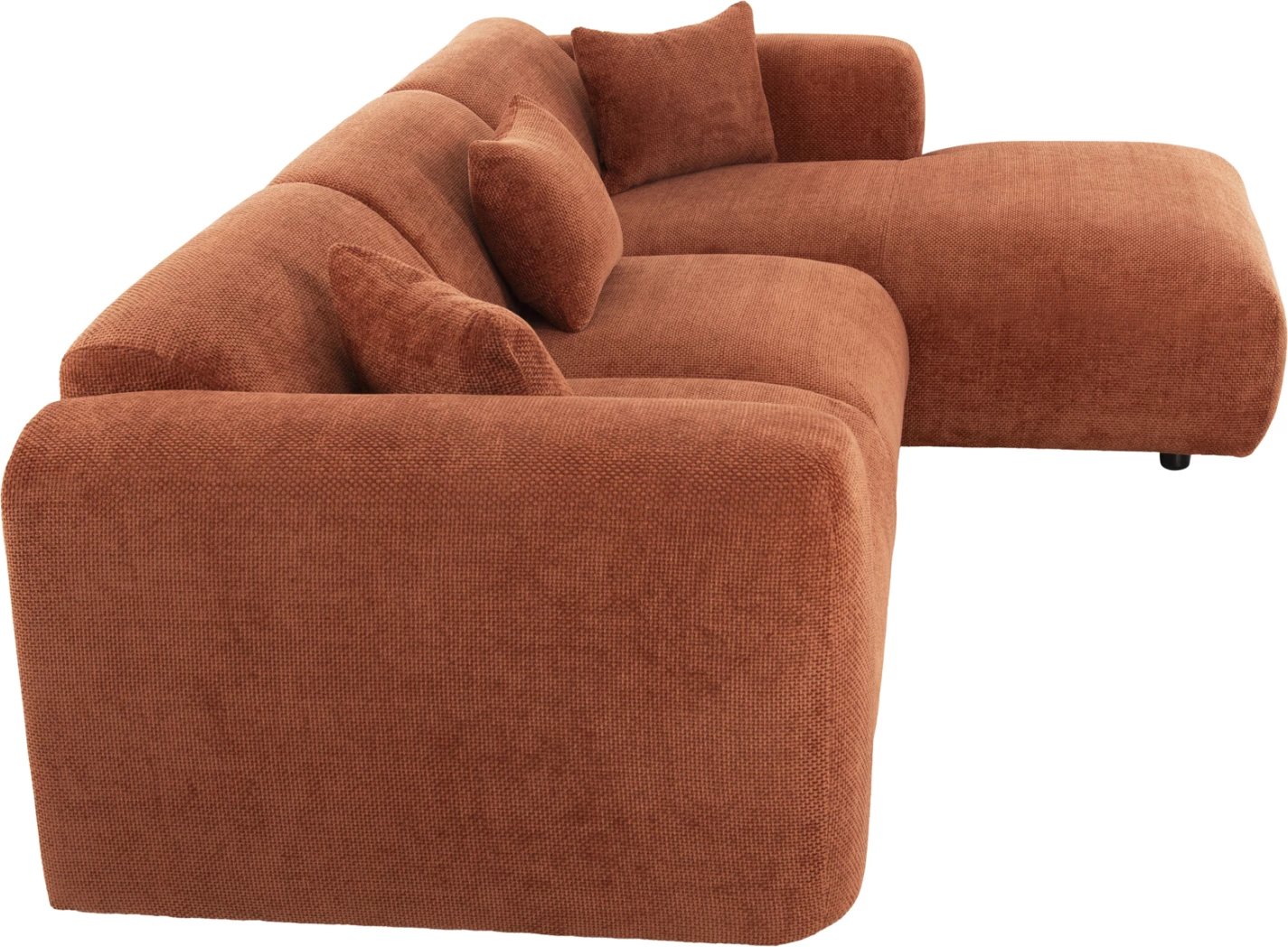 Divan qoshe BRICKEN FH3275.03R ngjyrë tulle 110-282x98-160x72H cm