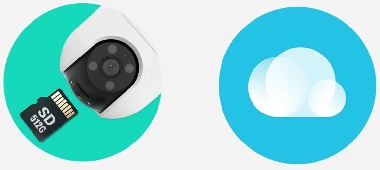 Kamerë sigurie IP Ezviz, Full HD, e bardhë