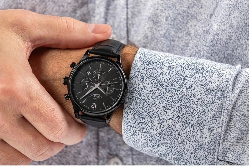 Orë dore për meshkuj Giewont, e zezë