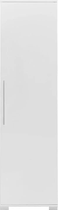 Kabinet-kolonë Diamond1, ngjyrë e bardhë me shkëlqim, 50x35x187cm