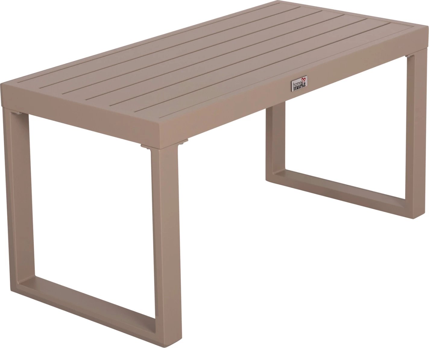 Tavolinë anësore për shezlong, alumin, ngjyrë kapuçino, SENTRY FH6275.04, 87x43.5x45cm