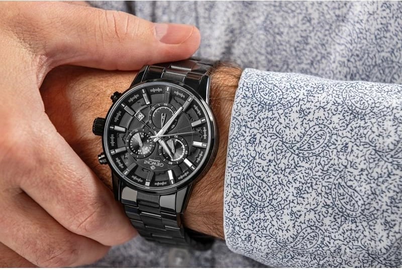 Orë dore për meshkuj Giewont, e zezë