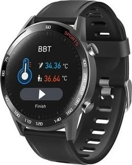 Smartwatch meanIT M20 TERMO, 1.3", e zezë