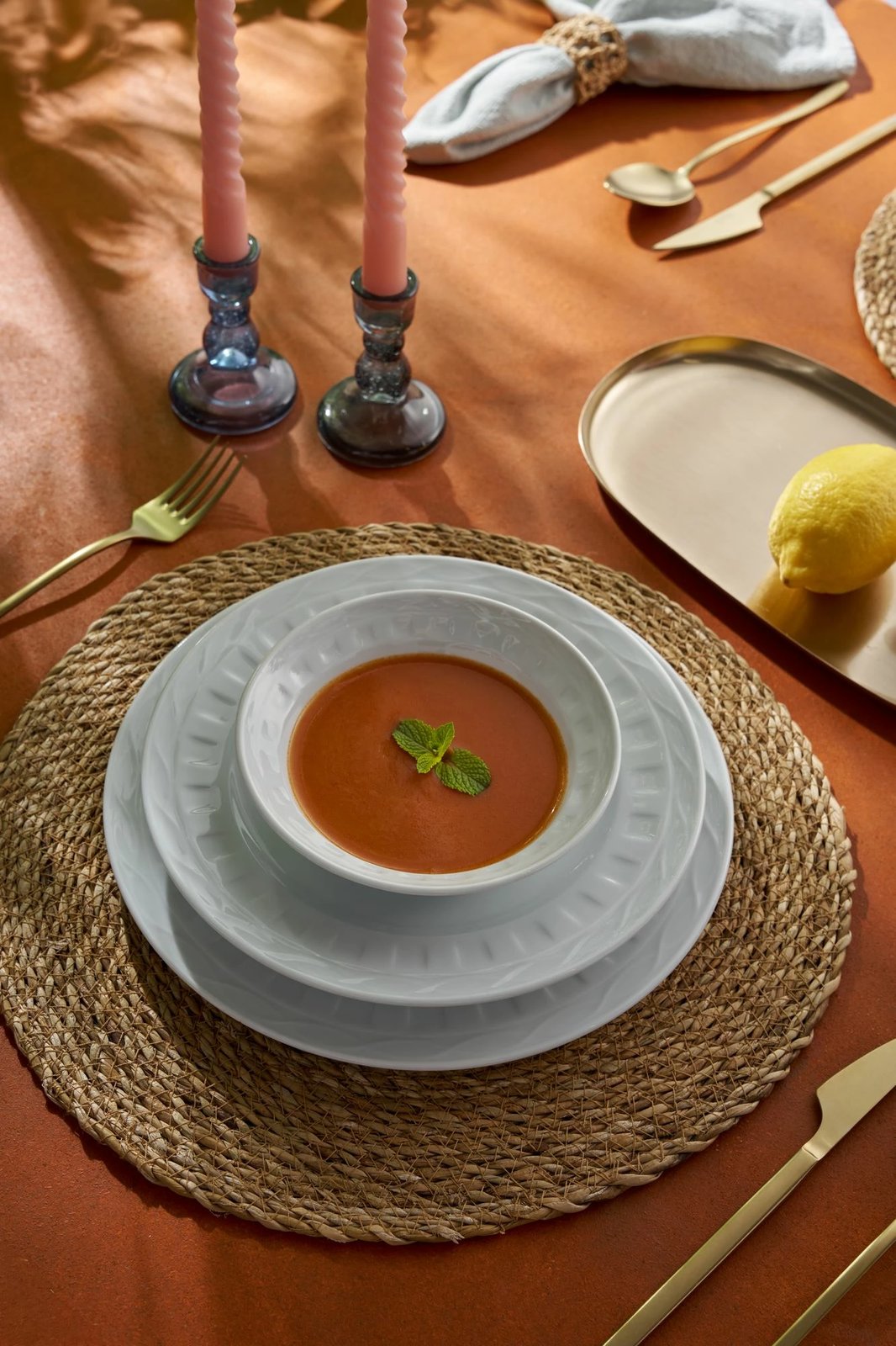 Set darke prej porcelani, 18 pjesë, Hermia Concept, MNT18KY100