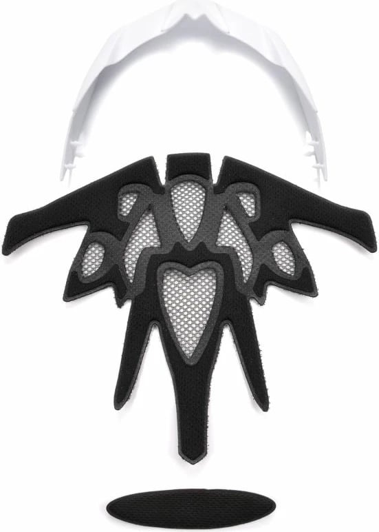 Helmetë biçiklete Meteor, uniseks, të bardhë