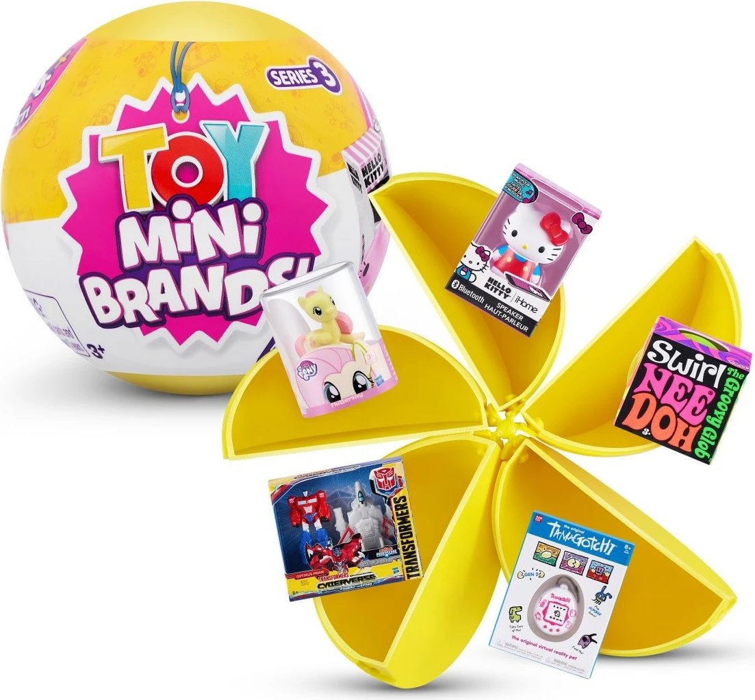 Lodër surprizë ZURU 5 Surprise Mini Brands Series 3, 1 copë Lodër surprizë ZURU 5 Surprise Mini Brands Series 3, 1 copë
